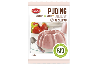 Puding jahodový 40g