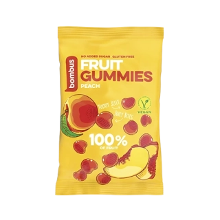 Bombus ovocné bonbónky FRUIT ENERGY broskev 35g
