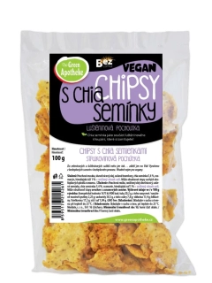 Chipsy s chia a rozmarýnem 100g